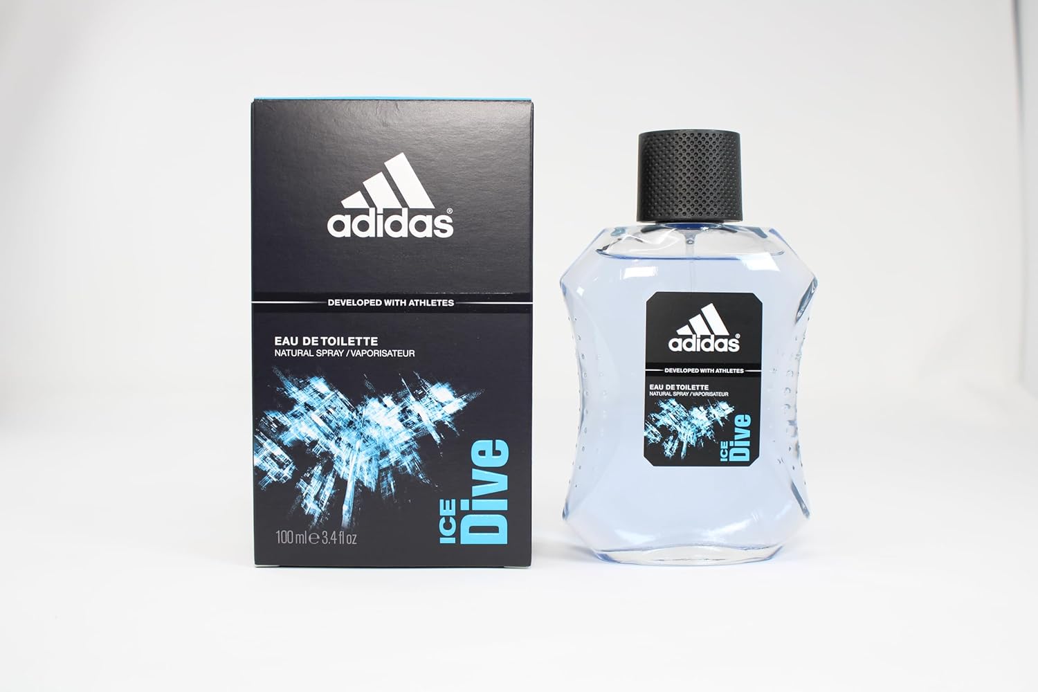 Adidas Ice Dive Eau De Toilette Spray 100ml 3.4 Fl.oz. Developed With Athletes | Masculine Fragrance Booster Adidas Ice Dive Eau De Toilette Spray 100ml 3.4 Fl.oz. Developed With Athletes | Masculine Fragrance Booster