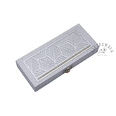 Designer Rectangular Shaped Cash Box, Shagun Box, Gift Box, Gaddi Box, Jewellery Box, Shagun Envelope, Colour - Silver