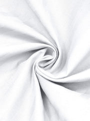 Queen Bedsheet With 2 Pillow Cover - 60 X 78 Inches, White | All Around Elastic Fitted | Ideal For Everyday Use