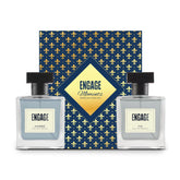Engage Moments Luxury Homme & Yin Eau De Parfum Gift For Men 100ml Each 3.4 Fl.oz. | Long Lasting Fragrance | Fresh & Woody Perfect For Gifting