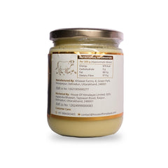 Pure Himalayan A2 Cow Desi Ghee By House Of Himalayas | Rich In Vitamins & Minerals Healthy Cow Desi Ghee Good For Bones Health | (450ml) 15.2 Ounce | Jar Pack
