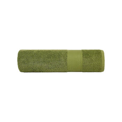 Trident 100% Cotton Towels For Bath Large Size Soft & Absorbent 450 Gsm | Urban Comfort (Olive)