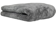 Auto Hub Heavy Microfiber Cloth For Car Cleaning & Detailing, Double Sided, Extra Thick Plush Microfiber Towel Lint-Free 800 Gsm (Grey)