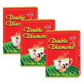 Duncans Double Diamond Premium CTC Tea - Pack Of 3 X 250gm, 8.8 Ounce Each | Bold & Refreshing Premium Leaf Tea - Medium Caffeine Chai Patti