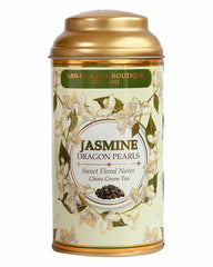 San-Cha Jasmine Dragon Pearls China Green Tea - 50gm, 1.7 Ounce | Sweet Floral Notes - Environment Friendly & Made In Corn Fiber | Low Caffeine