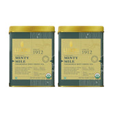 Luxmi Estates Minty Mile Chamomile Mint Green Tea - 50gm Tin, 1.7 Ounce, Pack Of 2 | USDA Certified Organic Green Tea - Low Caffeine Chamomile Green Tea