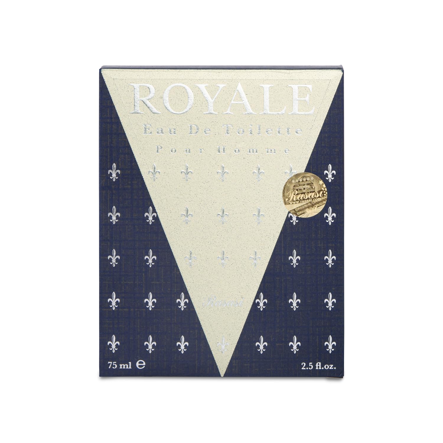Rasasi Royale Pour Homme Eau De Toilette Perfume 75ml 2.5 Fl.oz. Men Fragrance | Long Lasting Rasasi Royale Pour Homme Eau De Toilette Perfume 75ml 2.5 Fl.oz. Men Fragrance | Long Lasting