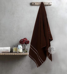 Roman Home Cotton Soft Bath Towel 500 Gsm (Marron)
