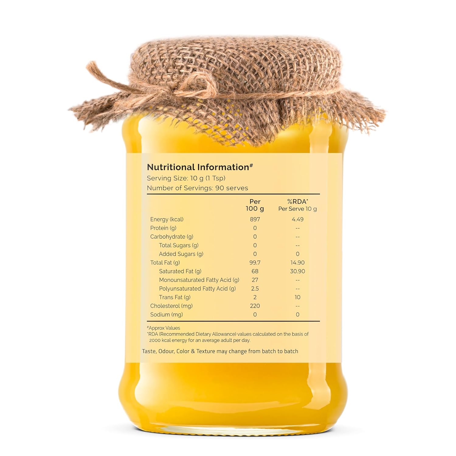 Pure Bilona Cow Ghee By Auric | Healthy & Delicious Desi Ghee For Daily Pooja & Daily Kitchen Dishes Good For Diet | (1 Litr) 33.8 Ounce | Jar Pack Pure Bilona Cow Ghee By Auric | Healthy & Delicious Desi Ghee For Daily Pooja & Daily Kitchen Dishes Good For Diet | (1 Litr) 33.8 Ounce | Jar Pack