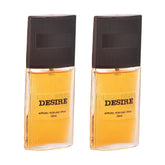 JD International Desire Unisex Perfume - Captivating Pack Of 2 X 30ml, 1.02 Fl.oz Each Fragrance | Long Lasting Scent For All Day Elegance | Perfect Unisex Fragrance For Men And Women