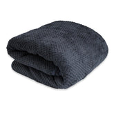 Linear Microfibre Towel 300 Gsm | Soft & Absorbent Microfiber Bath Towel Large Size For Men, Women (Grey)