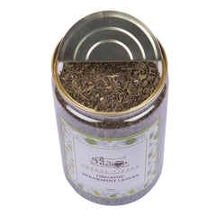 The Indian Chai Organic Spearmint Tea Leaves - 100gm, 3.5 Ounce | Helps With Hormonal Imbalance, Facial Hair & Acne - Caffeine Free