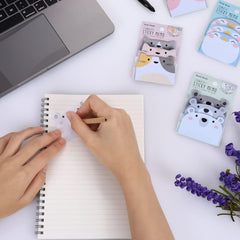 Cartoon 270 Pcs Sticky Note Pad Self Stick Notes School Accessories For Kids Pack Of 6, Multicolor