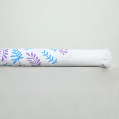 Suam Aruba Cotton Towel 400 Gsm | Quick Absorption For Beach, Pool, Travel, Spa & Yoga | Printed Cotton Towel - Standard Size | Lavender & Saffron (Pack Of 2)