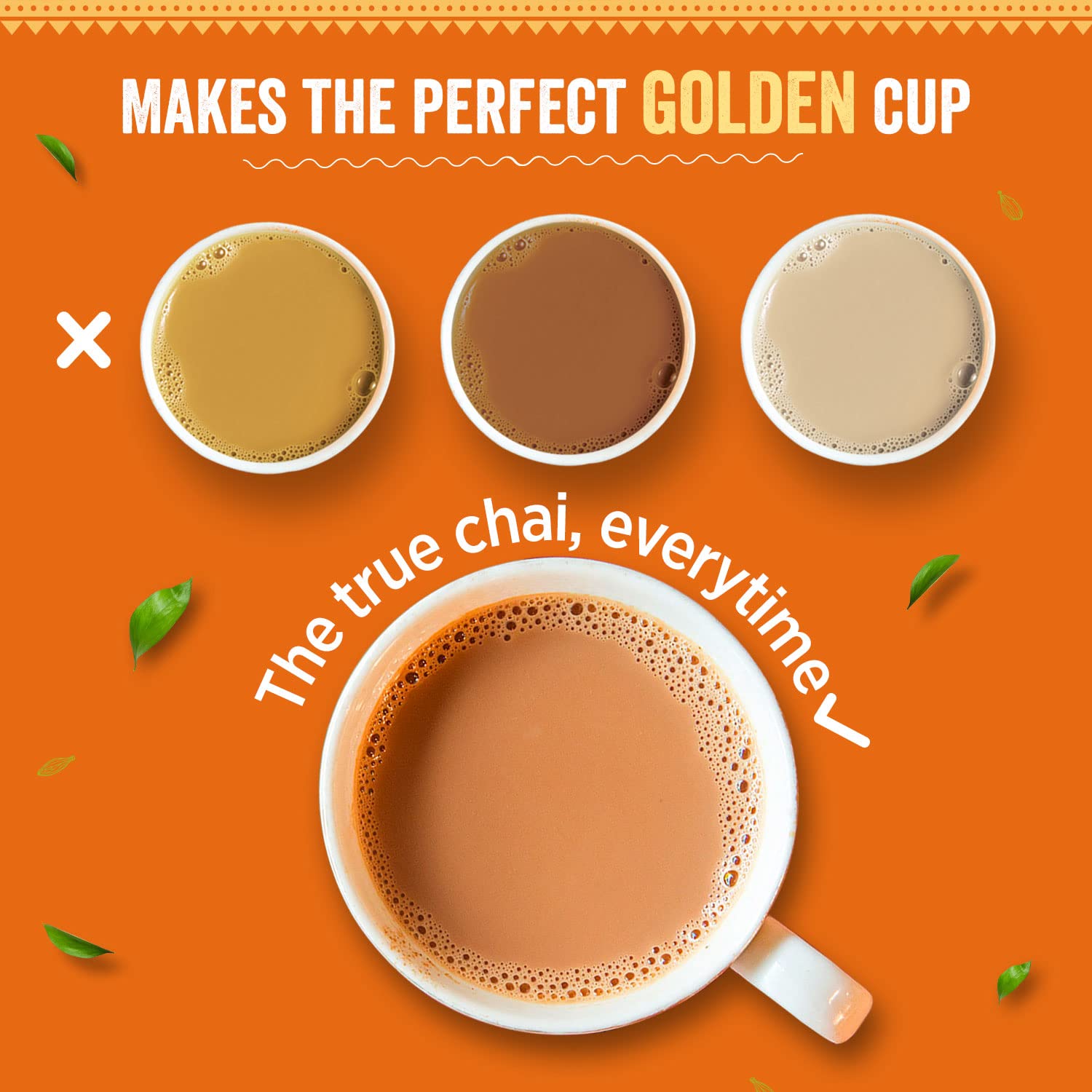Chaayos Instant Premix Ginger Chai - 36 Sachets, 504gm, 17.7 Ounce | Instant Adrak Assam Tea - Regular Sugar, Hassle Free | Strong Golden Chai Chaayos Instant Premix Ginger Chai - 36 Sachets, 504gm, 17.7 Ounce | Instant Adrak Assam Tea - Regular Sugar, Hassle Free | Strong Golden Chai