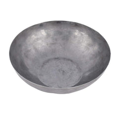 Pure Black Iron Heena Bowl For Henna Mehndi Paste | Hair Colour Bowl For Long Hair 7.5 Inches + Free 1 Hair Colour Brush