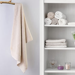 Spread Spain Bath Towels 800 Gsm | Micro Modal Large Size Super Absorbent & Soft Bath Towel (Light Beige)