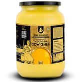 100% Natural A2 Gir Cow Desi Ghee By Shree Aanantam | Bilona Method Curd-Churned Pure A2 Desi Ghee For Bones Health | (500ml) 16.9 Ounce | Jar Pack