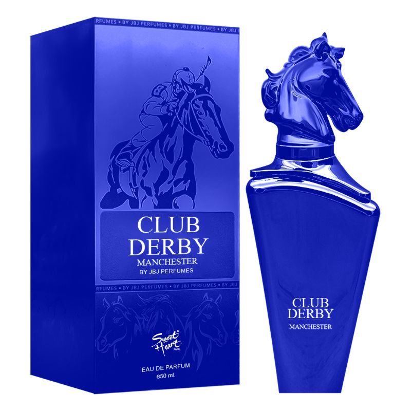 Sweet Heart Club Derby Blue Perfume For Men And Women 50ml 1.6 Fl.oz. Sweet Heart Club Derby Blue Perfume For Men And Women 50ml 1.6 Fl.oz.