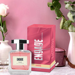 Engage Yang Eau De Parfum | Floral & Fruity Fragrance , Skin Friendly Perfume Gift For Women, 90ml 3 Fl.oz.