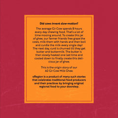 Premium A2 Gir Cow Ghee By oRegion | Vedic Bilona Method, Curd Churned Desi Cow Ghee For Protact Eyesight | 1 Litre (500ml * 2) 33.8 Ounce | Jar Pack