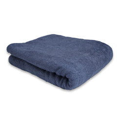 Linear Bamboo Bath Towel 450 Gsm | Large Size Bath Towel For Men & Women Soft, Highly Absorbent & Quick Dry (Blue)