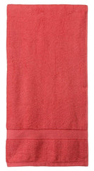 Hanorix 100% Cotton Large Size Bath Towel 900 Gsm | Soft Bath Towel For Men & Women Ultra Absorbent Cotton Towel Soft & Absorbent Towel (Red) - Pack Of 2