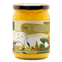 Premium Pure Bilona A2 Desi Cow Ghee By Nutty Yogi | Delicious & Nutritious Healthy Desi Cow Ghee Good For Improves Immunity | (500ml) 16.9 Ounce | Jar Pack