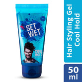 Set Wet Styling Hair Gel For Men Casually Cool , 50gm 1.7 Oz. | Medium Hold , High Shine | For Medium To Long Hair | No Alcohol , No Sulphate