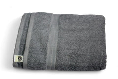 Bhapri Turkish 100% Cotton Luxury Bath Towels 500 Gsm | Lightweight Soft & Absorbent Quick Dry Plush Bathroom Towels (Grey)