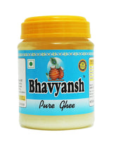 Premium Pure Desi Ghee By Bhavyansh | Healthy & Pure Cow Ghee Easily Digestible Good For Boost Immunity | (500ml) 16.9 Ounce | Jar Pack