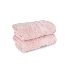 Mytrident Indulgence Collection Hand Towel 400 Gsm | 100% Cotton For Men & Women Hand Towel - Cameo Rose (Pack Of 2)