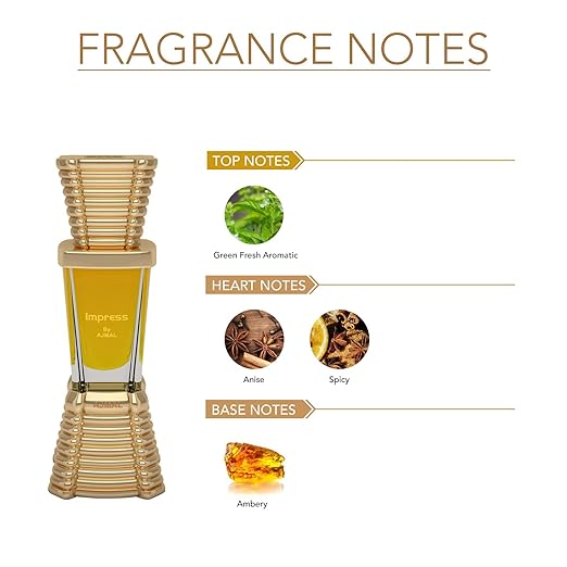 Ajmal Aura Concentrated Perfume Oil 10ml 0.3 Fl.oz. |  Floral Fruity & Alcohol-free Attar | For Men & Women Ajmal Aura Concentrated Perfume Oil 10ml 0.3 Fl.oz. |  Floral Fruity & Alcohol-free Attar | For Men & Women