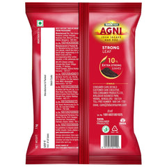 Tata Tea Agni Chai Patti - 1 Kg, 35.2 Ounce | Strong Chai With 10% Extra Strong Leaves - Loose Leaves Black Tea, Medium Caffeine Chai Patti