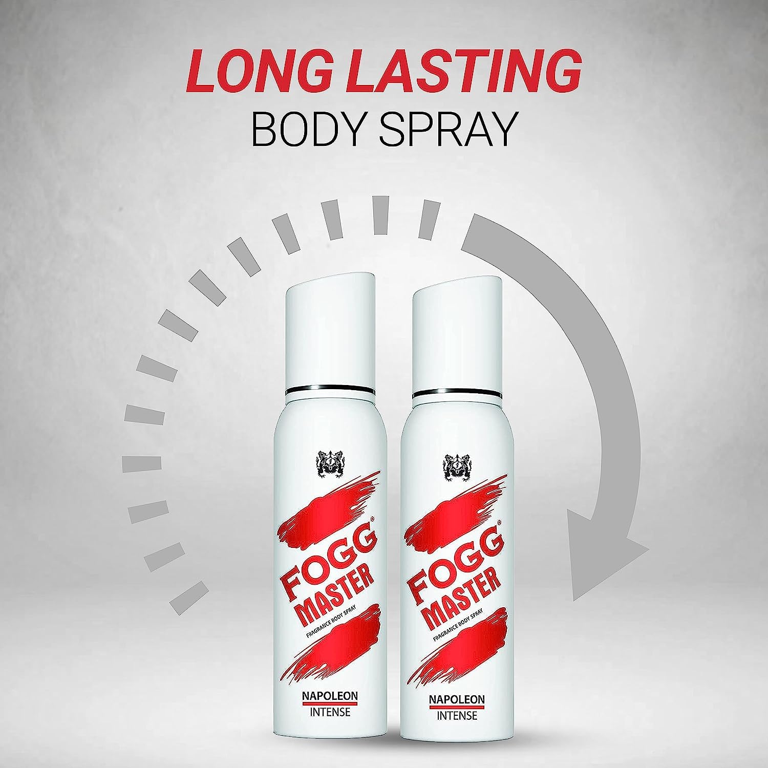 Fogg Master Napoleon Intense No Gas Deodorant For Men, Long Lasting Perfume Body Spray 120 Ml 4 Fl.oz. Each Pack Of 2 Fogg Master Napoleon Intense No Gas Deodorant For Men, Long Lasting Perfume Body Spray 120 Ml 4 Fl.oz. Each Pack Of 2