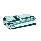 Urbanleaf Microfiber Large Bath Towel 350 Gsm | Quick Dry Super Absorbent Bath Towel For Men & Women (Green - Stripe)