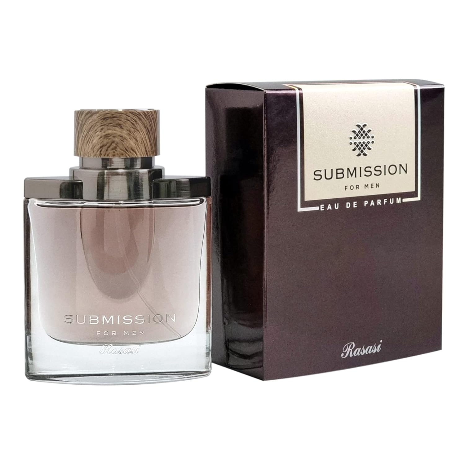 Rasasi Submission For Men Eau De Parfum 100ml 3.4 Fl.oz. Perfect Gift For Husband | Long Lasting Rasasi Submission For Men Eau De Parfum 100ml 3.4 Fl.oz. Perfect Gift For Husband | Long Lasting