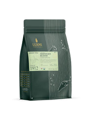 Luxmi Estates Midnight Bloom Jasmine Green Tea - 200gm, 7.05 Ounce, 100 Cups | USDA Certified Organic Tea - Low Caffeine Green Tea | Additives Free Darjeeling Green Tea