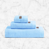 Spread Spain Bamboo Towel Bath, Hand & Face Towel 360 Gsm | Super Absorbent & Soft, Antibacterial | Sky Blue (Set Of 3)