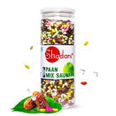Shadani Paan Mix Saunf (240gm), Indian Paan Flavour Mouth Fresheners Fennel