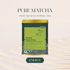 Luxmi Estates Ceremonial Grade Pure Matcha Green Tea - 50gm, 1.7 Ounce | USDA Certified Organic Green Tea Powder - Caffeine Free Green Tea | Rich In Antioxidants