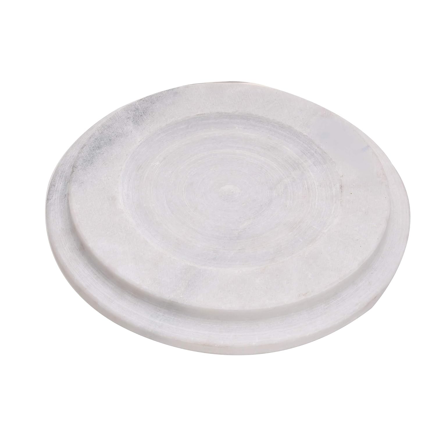 White Marble Chakla 9.5 Inch, Made In India | Conveniently Designed Chakla - Roti Maker, Rolling Board White Marble Chakla 9.5 Inch, Made In India | Conveniently Designed Chakla - Roti Maker, Rolling Board