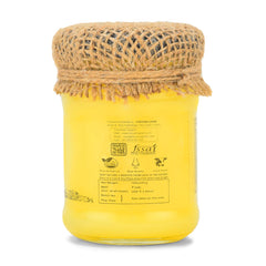 Organic A2 Desi Cow Bilona Ghee By Haryana Gram | Rich In Vitamin A, D & Minerals Healthy Desi Ghee Good For Sweets | (100ml) 3.3 Ounce | Jar Pack