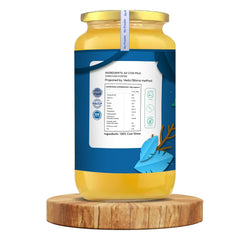 100% Natural Sahiwal A2 Desi Cow Ghee By Go Fresho | High In Vitamins A, D & Healthy Desi Ghee Good For Boost Immunity | (100ml) 3.3 Ounce | Jar Pack