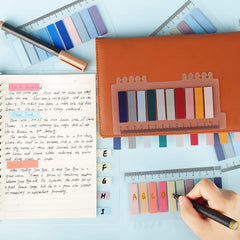 Sticky Book Tabs Colorful Annotation Tabs, Writable Transparent Sticky Notes - 3 Packs