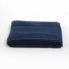 Home Centre Refresh Essence Cotton Bath Towel 500 Gsm (Navy Blue)