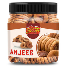 100% Natural Anjeer By Royal Foodery 1kg, | Afghanistan Dry Anjir (Dried Figs) Dry Fruits Jar Pack | Increases Immunity & Purify The Blood | 35.2 Ounce