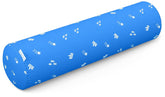 Memory Foam Soft Baby Bolster Pillow Cushion For Side & Neck Support, Blue | Removable & Washable Cover, Versatile Use, Comfortable & Restful Sleep, Portable, Lightweight Bed Pillow