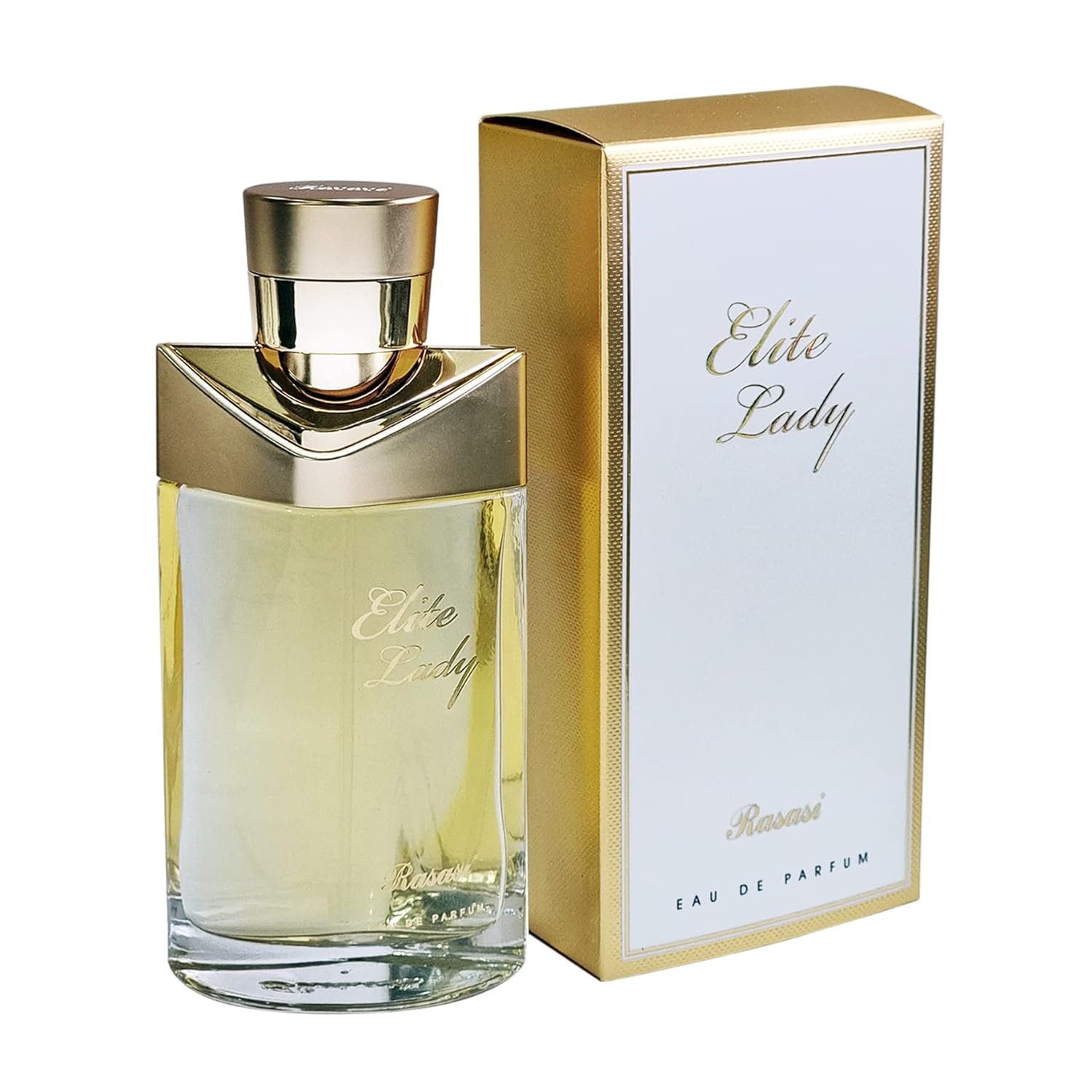 Rasasi Elite Lady Eau De Parfum 100ml 3.4 Fl.oz. Perfect Gift For Wife | Long Lasting Rasasi Elite Lady Eau De Parfum 100ml 3.4 Fl.oz. Perfect Gift For Wife | Long Lasting