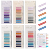 Sticky Index Tabs, 1200 Page Markers, Colored Sticky Index Tabs For Book Reading - 60 Colors